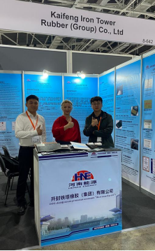 開封鐵塔橡膠亮相阿拉木圖國際礦業(yè)展覽會
